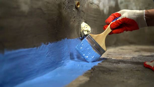 Large-scale Vapor Barrier Installation work completed in Roslyn, PA by SJ Waterproofing Pros